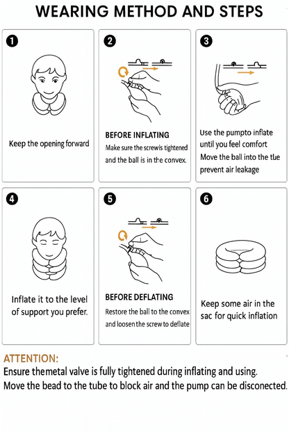 AirTraction Travel Pillow